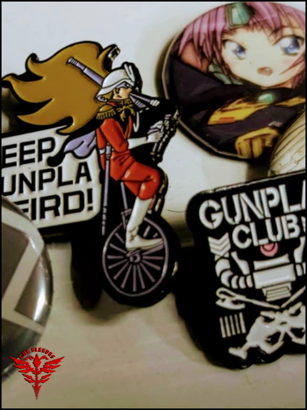 "Keep Gunpla Weird!" Enamel Pin