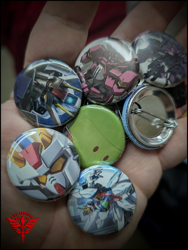 1 Gundam Button (1 inch)