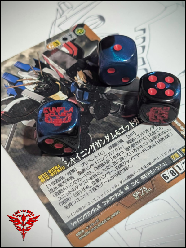 "Gunpla Club" Dice (D6)