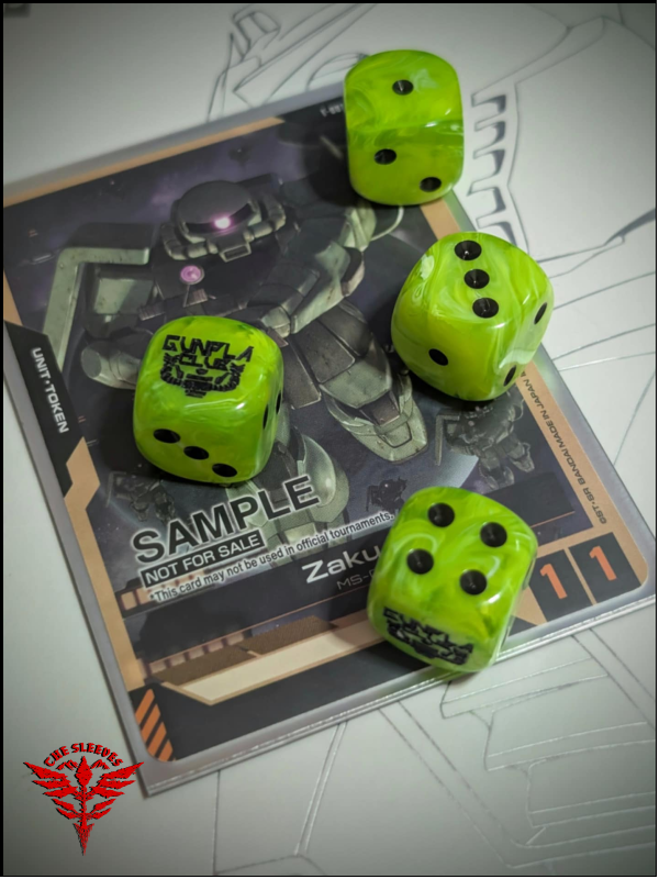 "Gunpla Club" Dice (D6)