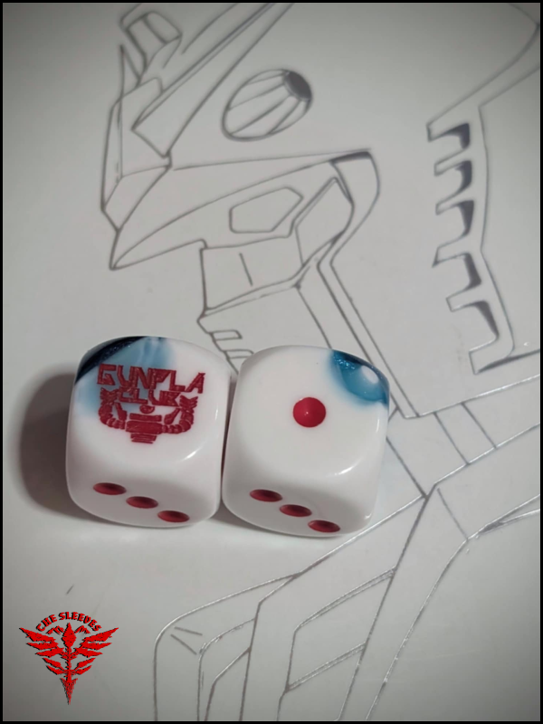 "Gunpla Club" Dice (D6)