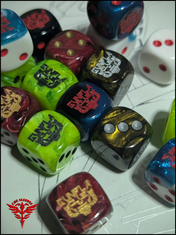 "Gunpla Club" Dice (D6)