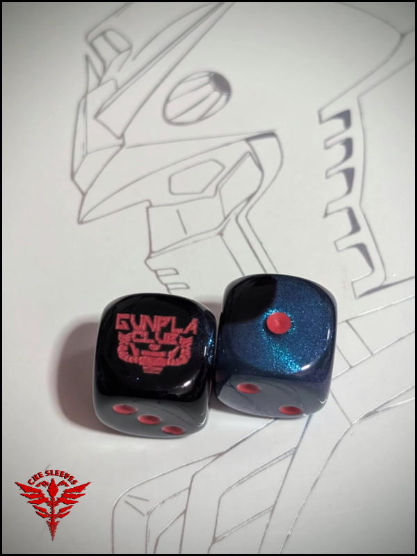 "Gunpla Club" Dice (D6)