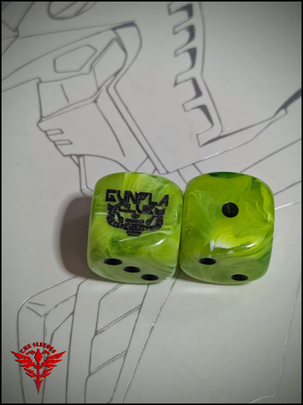 "Gunpla Club" Dice (D6)