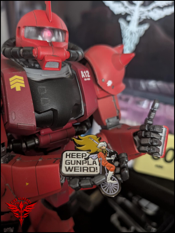 "Keep Gunpla Weird!" Enamel Pin