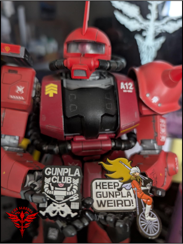 "Keep Gunpla Weird!" Enamel Pin