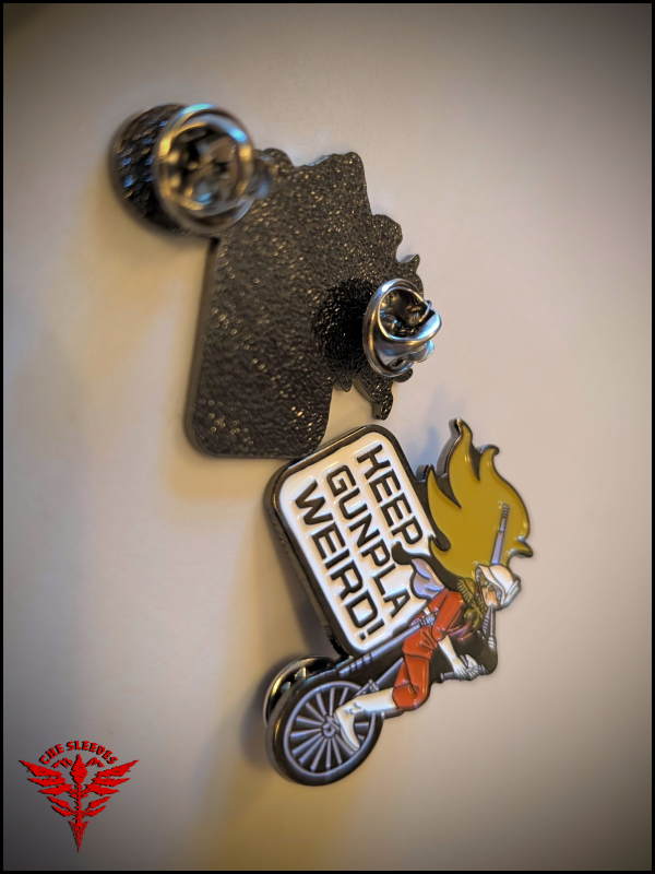 "Keep Gunpla Weird!" Enamel Pin