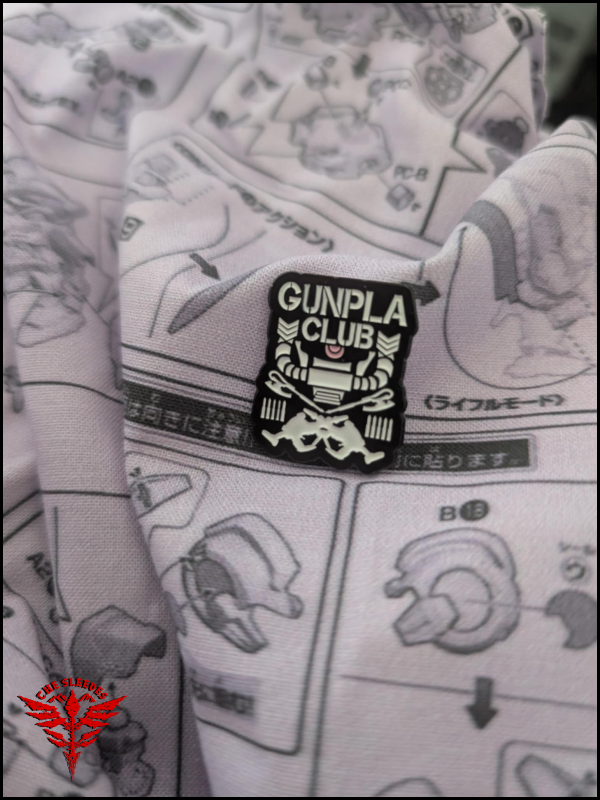 "Gunpla Club" Enamel Pin