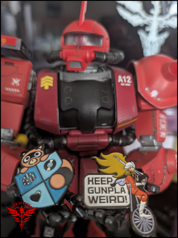 "Keep Gunpla Weird!" Enamel Pin