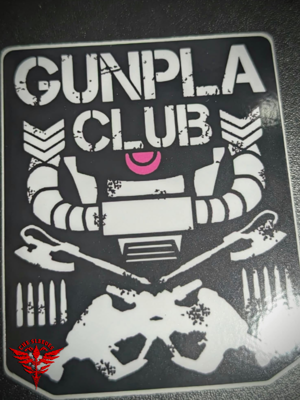 "Gunpla Club" Sticker