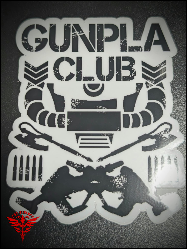 "Gunpla Club" Sticker