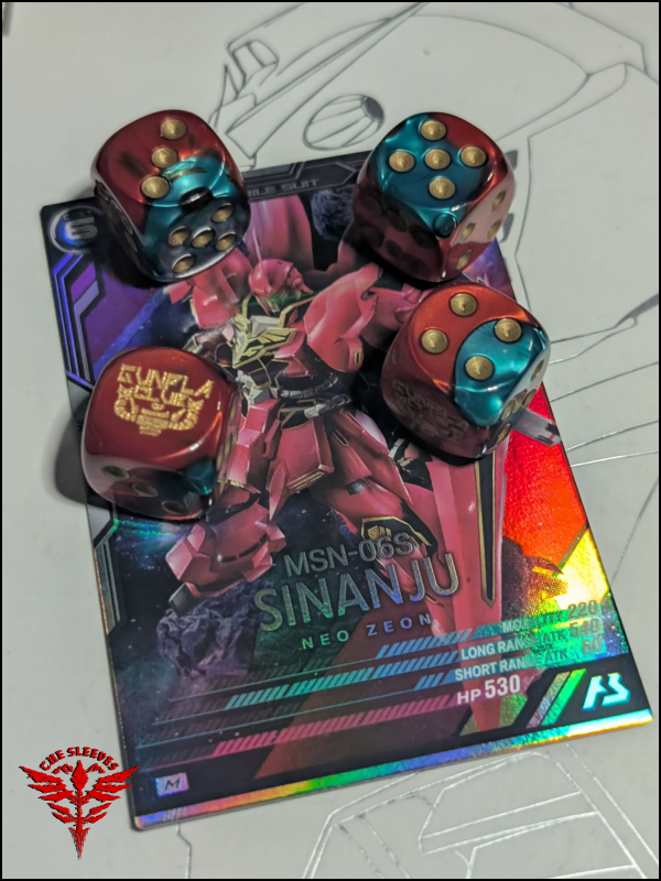 "Gunpla Club" Dice (D6)